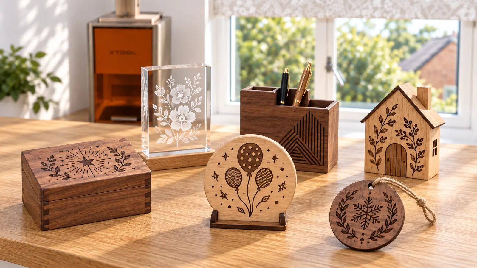 Personalised laser-engraved gifts for birthdays and special occasions