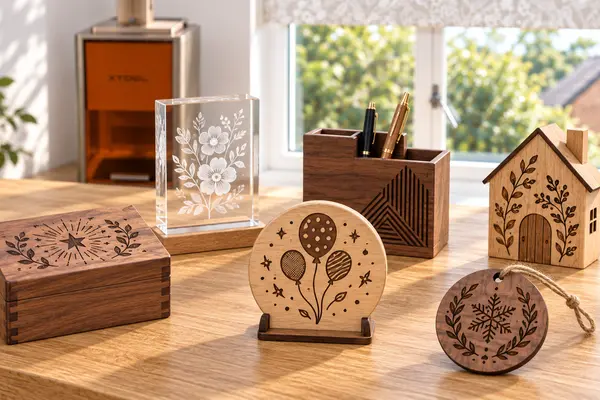 Personalised laser-engraved gifts for birthdays and special occasions