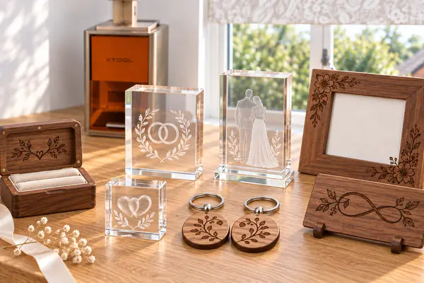Engraved wedding and anniversary keepsake gifts